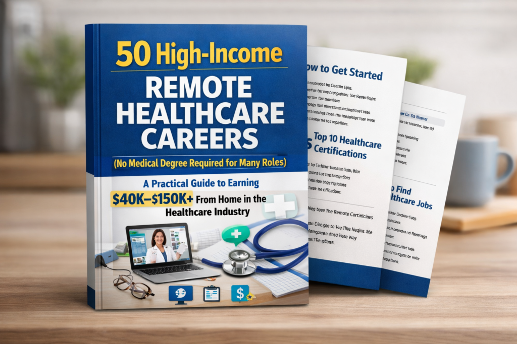 50 High Income Remote Healthcare Careers - HMBS